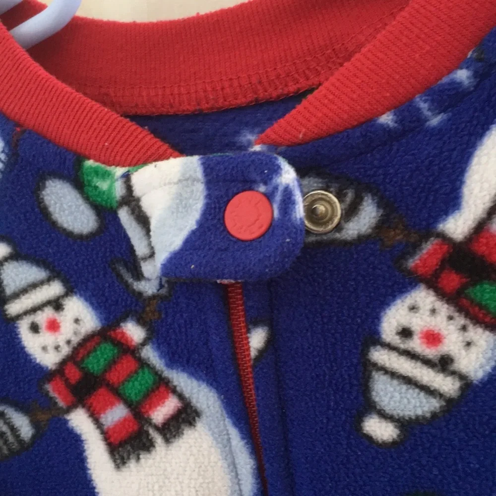 FINAL MARKDOWN Place fleece Christmas sleeper 2t